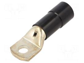 Tip: ring tube | M14 | Ø: 15mm | 185mm2 | crimped | for cable | insulated