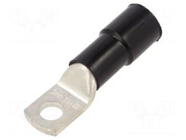 Tip: ring tube | M10 | Ø: 10.5mm | 70mm2 | crimped | for cable | insulated