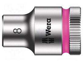 Socket: 6-angles | socket spanner | HEX 8mm | 3/8" | Zyklop