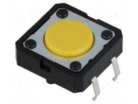 Microswitch TACT | SPST-NO | Pos: 2 | 0.05A/24VDC | THT | none | 2.55N