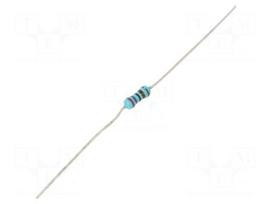Resistor: metal film | THT | 2.7kΩ | 600mW | ±1% | LR | -55÷155°C