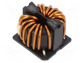 Inductor: wire with current compensation | THT | 1.6mH | R: 3.07mΩ