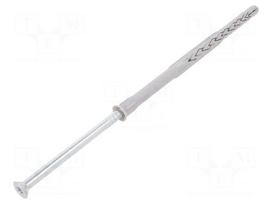 Plastic anchor | with screw | 8x140 | zinc-plated steel | SXRL-T