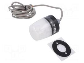Signaller: lighting-sound | 10÷30VDC | buzzer,continuous light