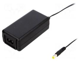 Power supply: switching | 24VDC | 1.5A | Out: 5,5/2,1 | 36W | 90÷264VAC