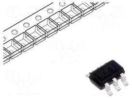 IC: instrumentation amplifier | 80kHz | Ch: 1 | 2.7÷26VDC | SC70-6