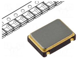Oscillator | 4MHz | SMD | 7.2x5.2x1.8mm | ±50ppm | 5V | Pulse sym: 45/55%