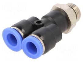Push-in fitting | Y-Yap spliYYer | -0.95÷15bar | Thread: G 1/4"