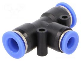 Push-in fitting | reductive,T-tap splitter | -0.95÷15bar | PBT