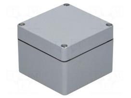 Enclosure: multipurpose | X: 120mm | Y: 122mm | Z: 91mm | polyester | grey