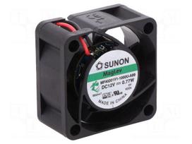 Fan: DC | axial | 12VDC | 40x40x20mm | 15.04m3/h | 25.5dBA | Vapo | 7000rpm
