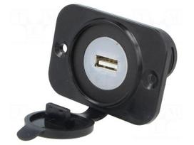 USB power supply | USB A socket | Sup.volt: 12÷24VDC | 5V/2.1A