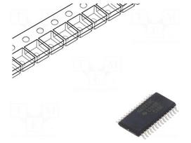 IC: interface | transceiver | full duplex,RS232 | 250kbps | TSSOP28