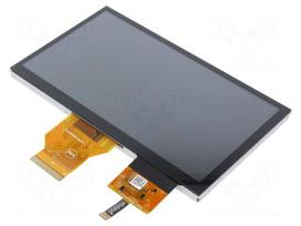 Display: TFT | 7" | 800x480 | Illumin: LED | Dim: 165x100x7.4mm | RGB