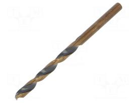 Drill bit | for metal | Ø: 4.8mm | high speed steel