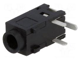 Connector: Jack 2,5mm | socket | female | stereo | ways: 3 | angled 90°