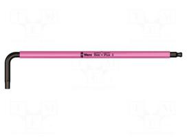 Wrench: hex key | Hex Plus,spherical | HEX 3mm | Overall len: 123mm