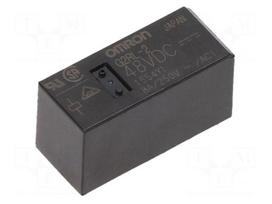 Relay: electromagnetic | Ucoil: 48VDC | DPDT | Icontacts max: 8A | G2RL