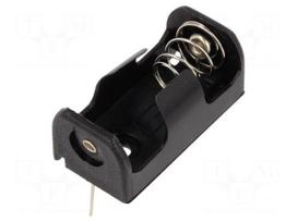 Holder | 1/2AA,1/2R6,CR2 | Batt.no: 1 | PCB,THM | for PCB