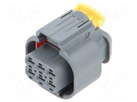 Connector: automotive | plug | female | MCP 2.8 | PIN: 6 | for cable