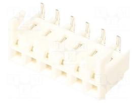 Connector: wire-board | socket | female | PIN: 6 | right | for cable | THT