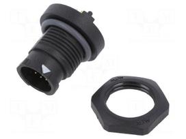 Connector: circular | socket | PIN: 17 | male | industrial | X-Lok | IP68