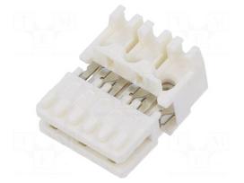 Contact | female | tinned | IDC | 6A | 5mm | 250VAC | right | -40÷120°C