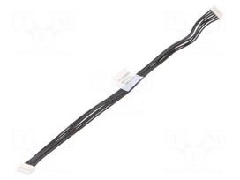 Cable | female-female | PIN: 6 | 0.15m | 1A | 125V | tinned | 28AWG | 6x28AWG