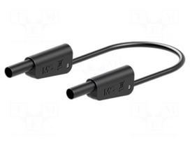 Test lead | 32A | banana plug 4mm,both sides | Urated: 1kV | Len: 1m