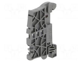 Pitch spacer | Entrelec | for DIN rail mounting | dark grey | TS35