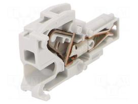 Plug | Entrelec | 600V | spring clamp | grey | polyamide | 26AWG÷10AWG