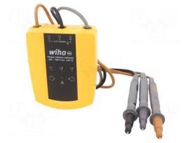 Tester: phase sequence | Equipment: test leads ( 3pcs.)
