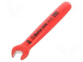 Wrench: flat | insulated,single sided | 8mm