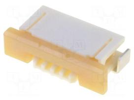 Connector: FFC/FPC | SMT | 50V | 500mA | Easy-On | PIN: 4 | Mat: polyamide