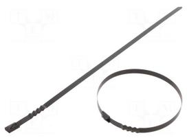 Cable tie | L: 360mm | W: 7.9mm | stainless steel AISI 304 | 1112N