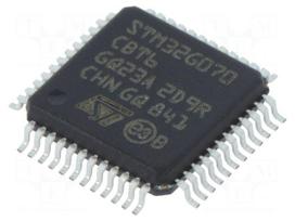 IC: STM32 ARM microcontroller | 64MHz | LQFP48 | 2÷3.6VDC | -40÷85°C