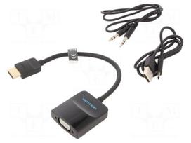 Converter | HDMI 1.4 | Full HD 1080p | 0.15m | black