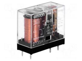 Relay: electromagnetic | Ucoil: 24VDC | SPDT | Icontacts max: 10A