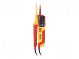 Tester: electrical | LED | 170÷1000VAC | VAC: 12÷1000V | VDC: 12÷1500V