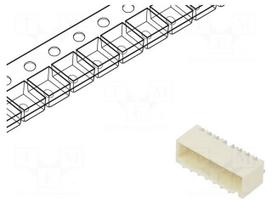 Connector: wire-board | socket | male | PIN: 8 | Pico-SPOX | horizontal