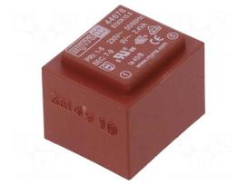 Transformer: encapsulated | 2.4VA | 230VAC | 9V | 267mA | PCB
