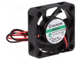 Fan: DC | axial | 12VDC | 40x40x10mm | 11.89m3/h | 20.6dBA | Vapo | 5800rpm