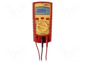 Digital multimeter | LCD | VDC: 1000V | VAC: 1000V | I DC: 600uA÷10A