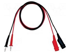 Test lead: kit | banana plug 4mm x2,crocodile clip x2 | Imax: 3A