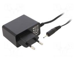 Power supply: switching | mains,plug-in | 5VDC | 2A | 10W | 78.7% | black