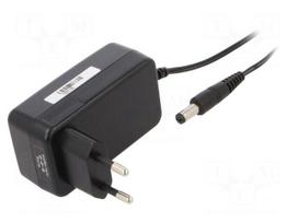 Power supply: switching | mains,plug-in | 12VDC | 2A | 24W | 86.2% | POSC