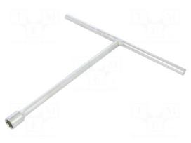 Wrench: socket spanner | 12mm | Chrom-vanadium steel | L: 250mm