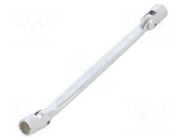 Wrench: socket spanner | with joint | 10mm,11mm | L: 200mm