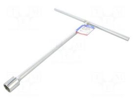 Wrench: socket spanner | 19mm | Chrom-vanadium steel | L: 360mm