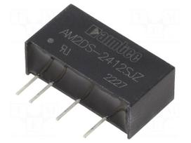 Converter: DC/DC | 2W | Uin: 21.6÷26.4VDC | Uout: 12VDC | Iout: 167mA